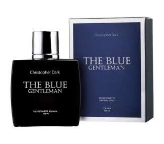 Christopher Dark The Blue Gentleman Eau De Toilette for Men 100ml