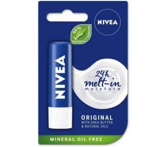 Nivea Original Care Caring Lip Balm 4.8g