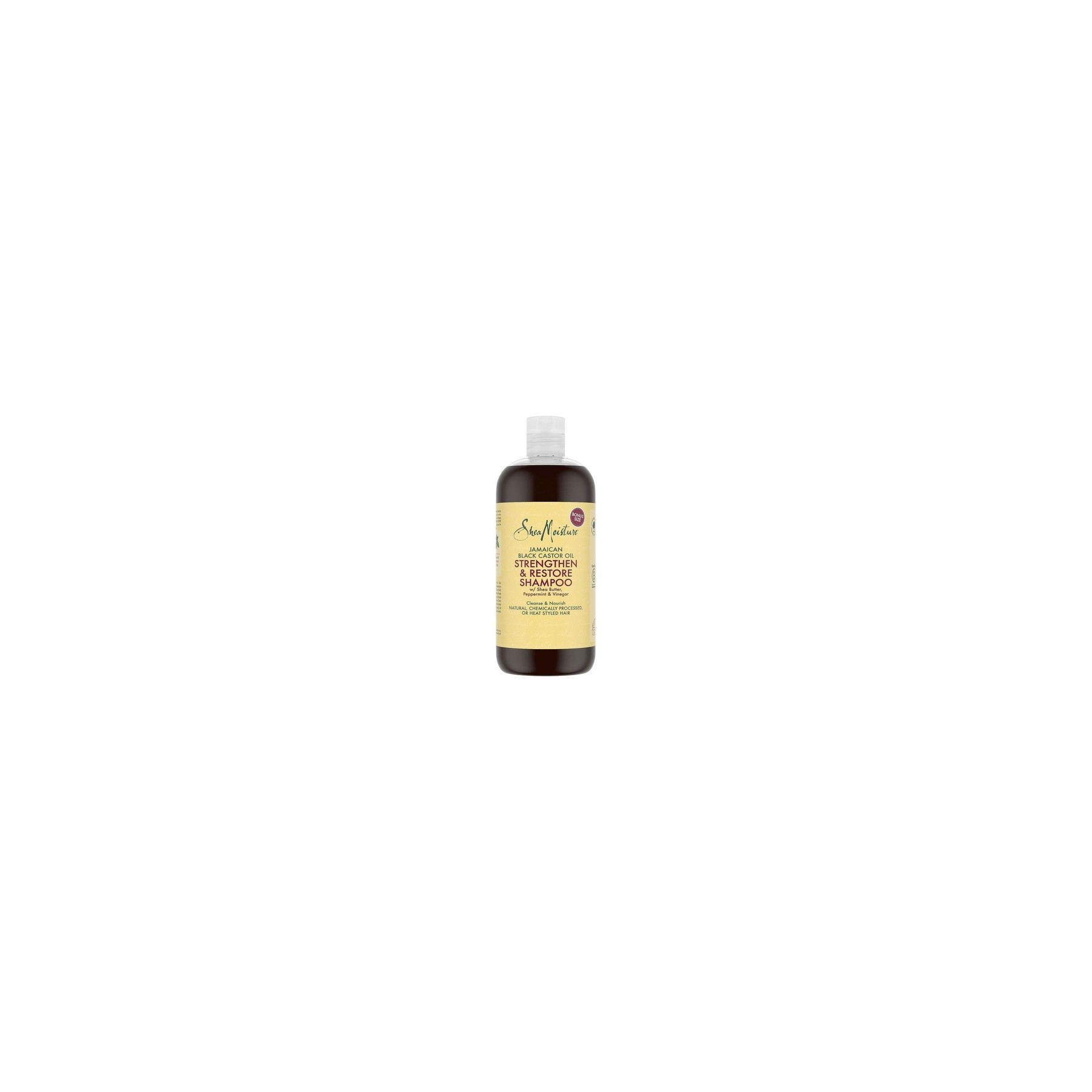 SheaMoisture Jamaican Black Castor Oil Strengthen & Restore Shampoo Sulfate Free for Natural, Chemically Processed, or Heat Styled Hair 473ml