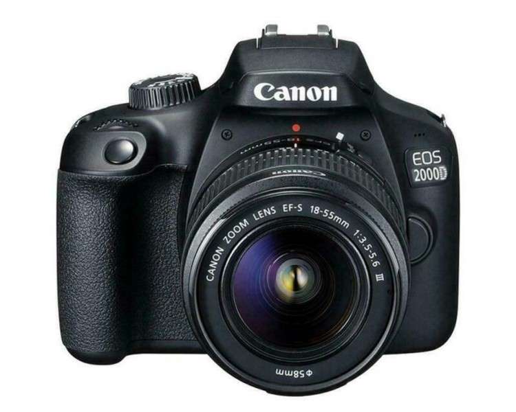 Camara digital reflex canon eos 2000d
