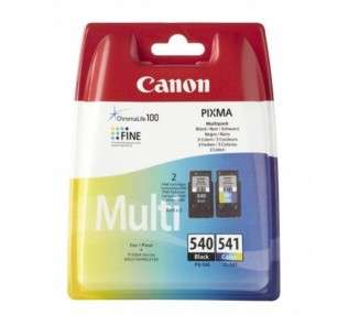 Multipack canon pg540 cl541 negro cian