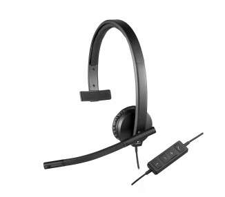 Auriculares logitech h570e con microfono headset