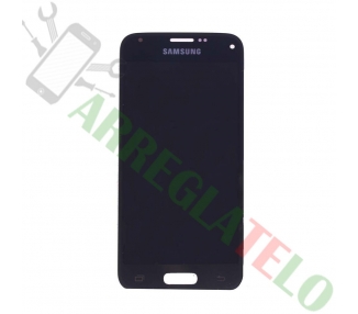 Plein écran pour Samsung Galaxy S5 Mini G800F Noir Noir ARREGLATELO - 2