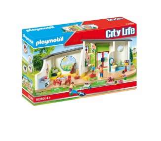 Playmobil ciudad guarderia arcoiris