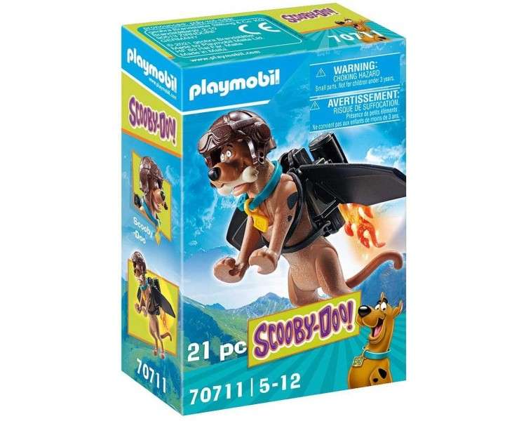 Playmobil scooby - doo! figura coleccionable piloto