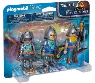 Playmobil set 3 caballeros novelmore