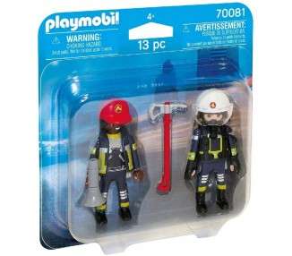 Playmobil duo pack bomberos