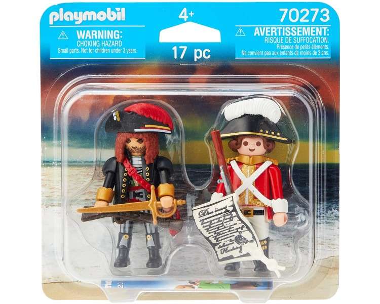 Playmobil pirata y soldado