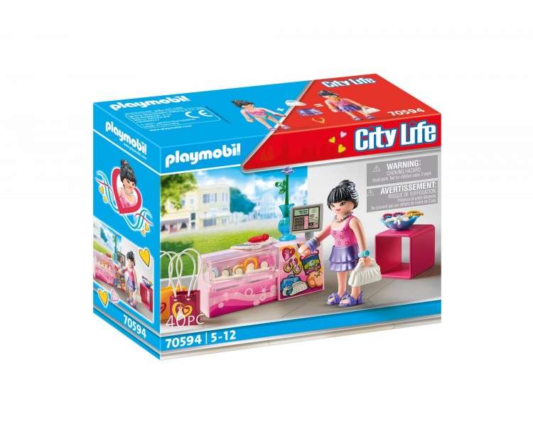 Playmobil ciudad accesorios moda