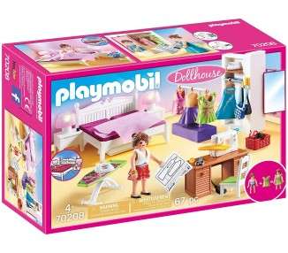 Playmobil dollhouse dormitorio