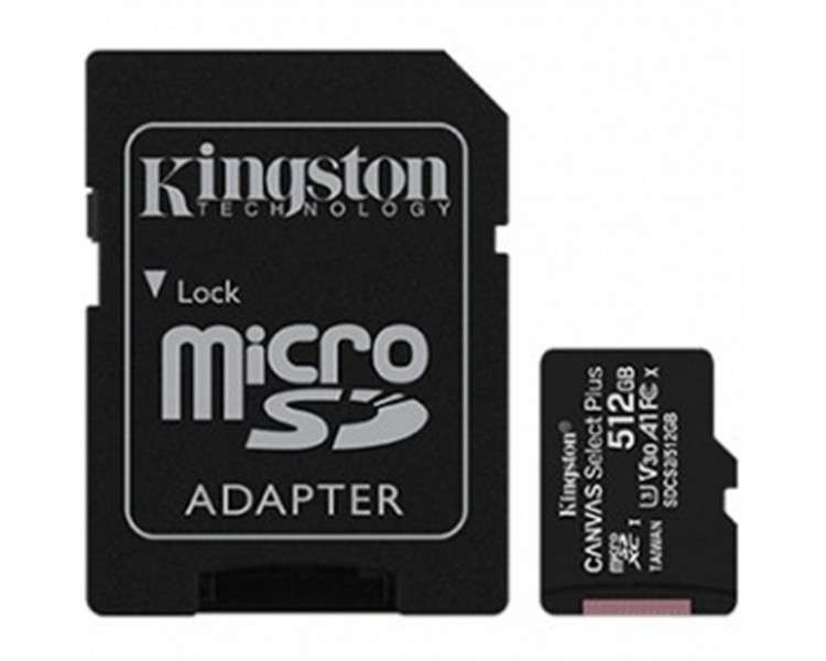 Tarjeta memoria micro sdxc 512gb kingston