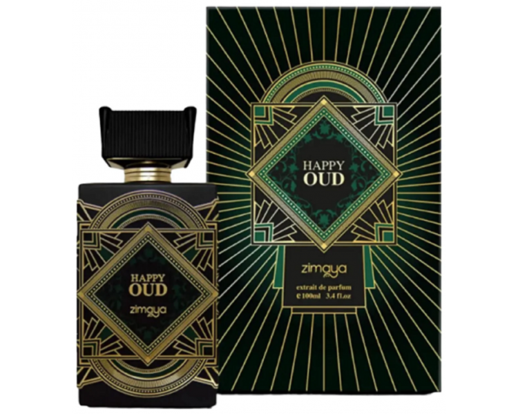 ZIMAYA Happy Oud Extrait de Parfum Spray Unisex 3.4oz 100ml Brand New Item!