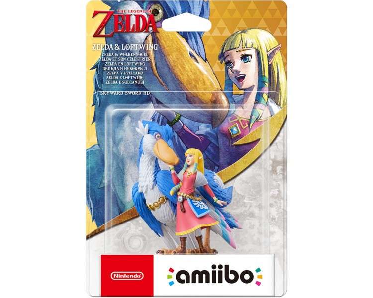 Figura Nintendo Amiibo New Zelda y Pelícaro (serie Zelda SkyWard)