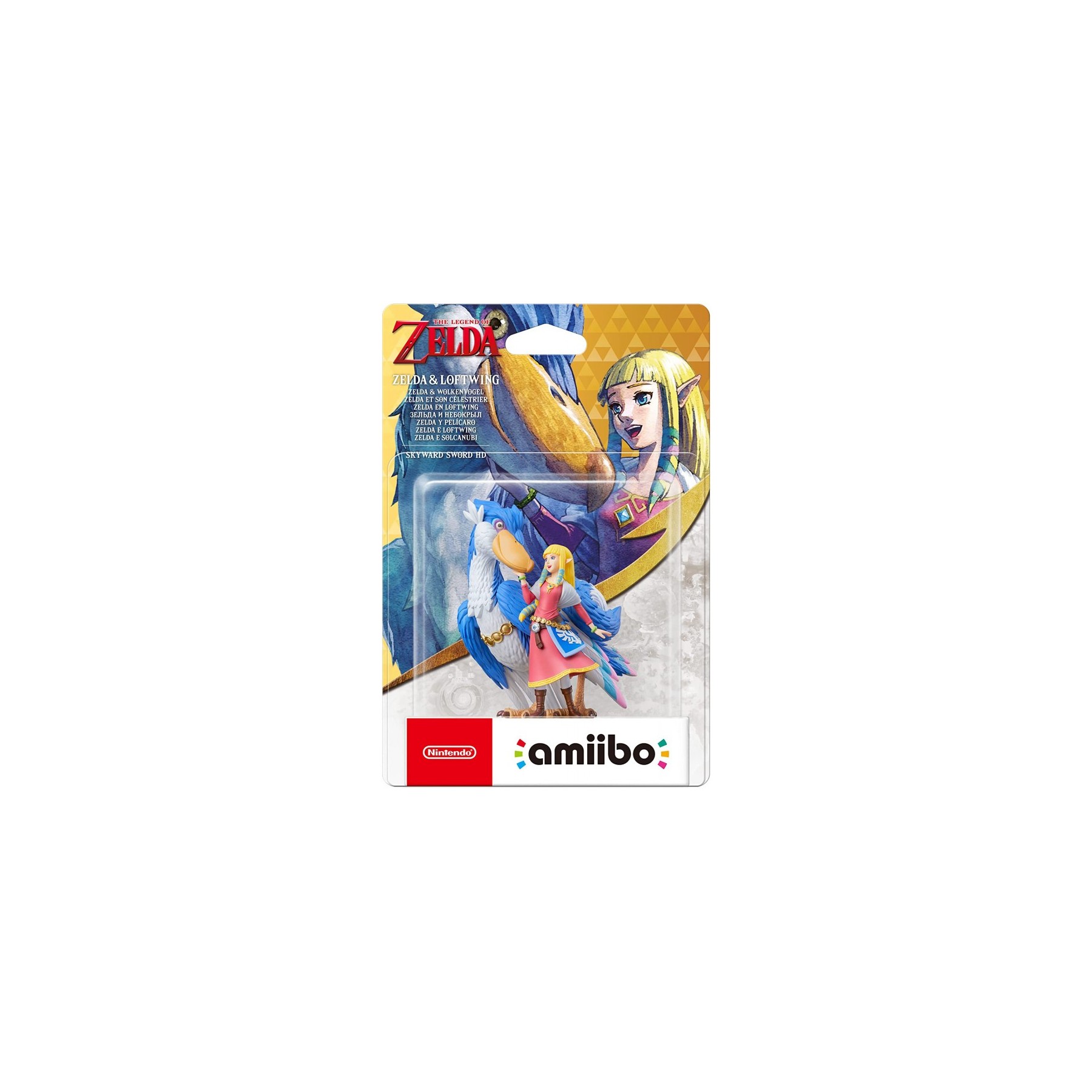 Figura Nintendo Amiibo New Zelda y Pelícaro (serie Zelda SkyWard)