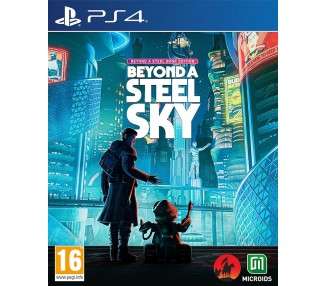 Beyond a Steel Sky, Beyond A Steelbook Edition Juego para Consola Sony PlayStation 4 , PS4, PAL ESPAÑA