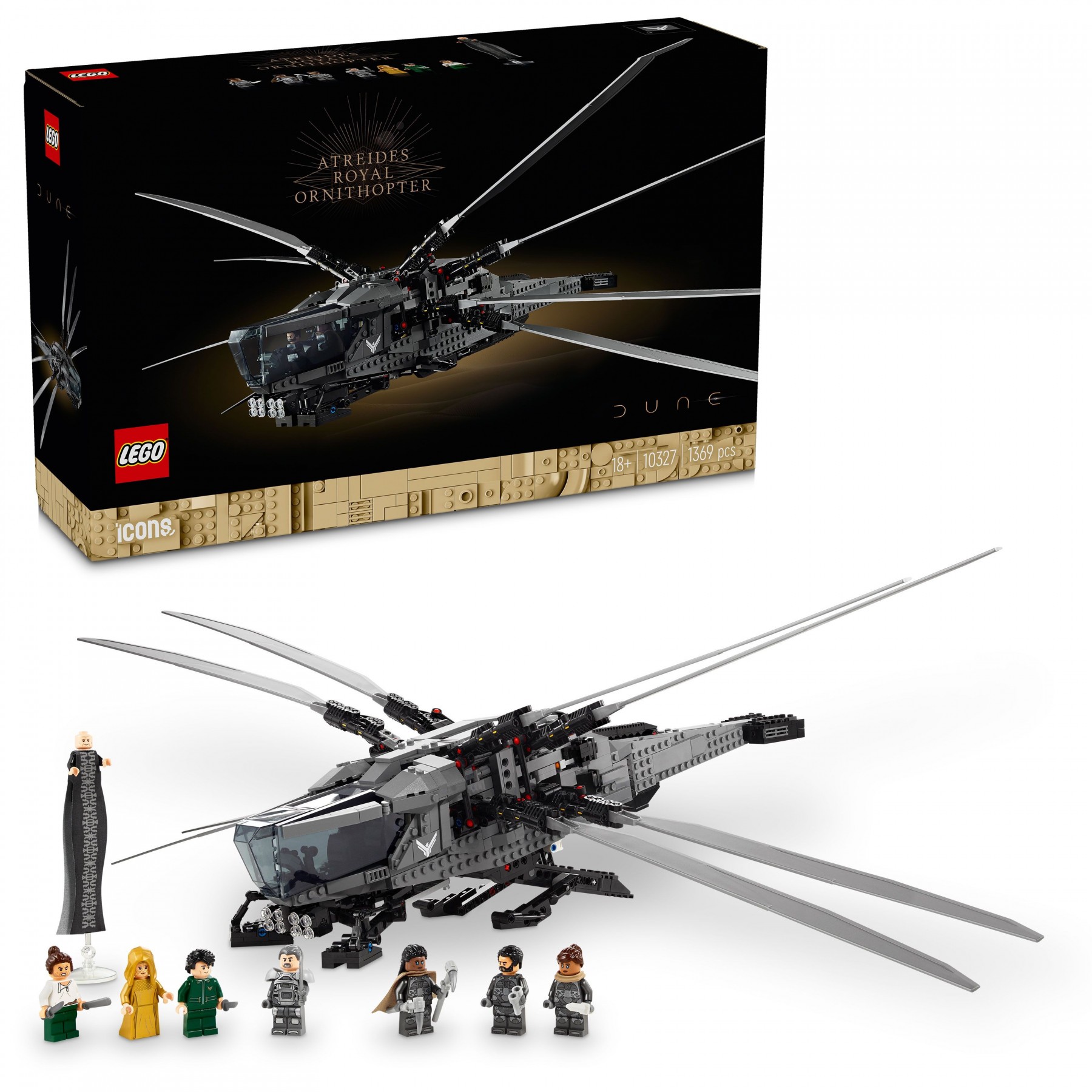 LEGO Icons - Dune Atreides Royal Ornithopter (10327)