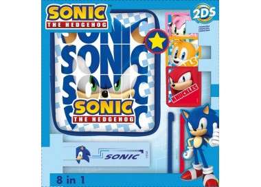 INDECA KIT 8 COMPONENTES SONIC THE HEDGEHOG