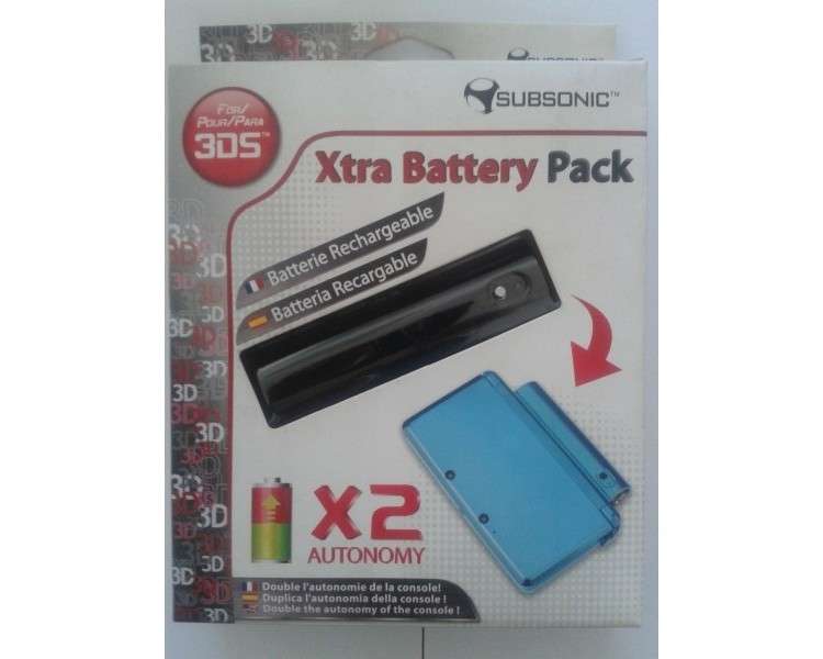 SUBSONIC XTRA BATTERY PACK