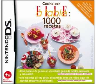 COCINA CON ELLE A TABLE:1000 RECETAS (3DSXL/3DS/2DS)