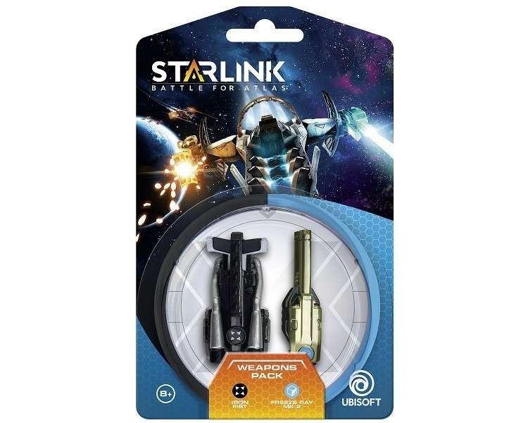 STARLINK BATTLE FOR ATLAS PACK DE ARMAS IRON FIST & FREEZE RAY MK. 2