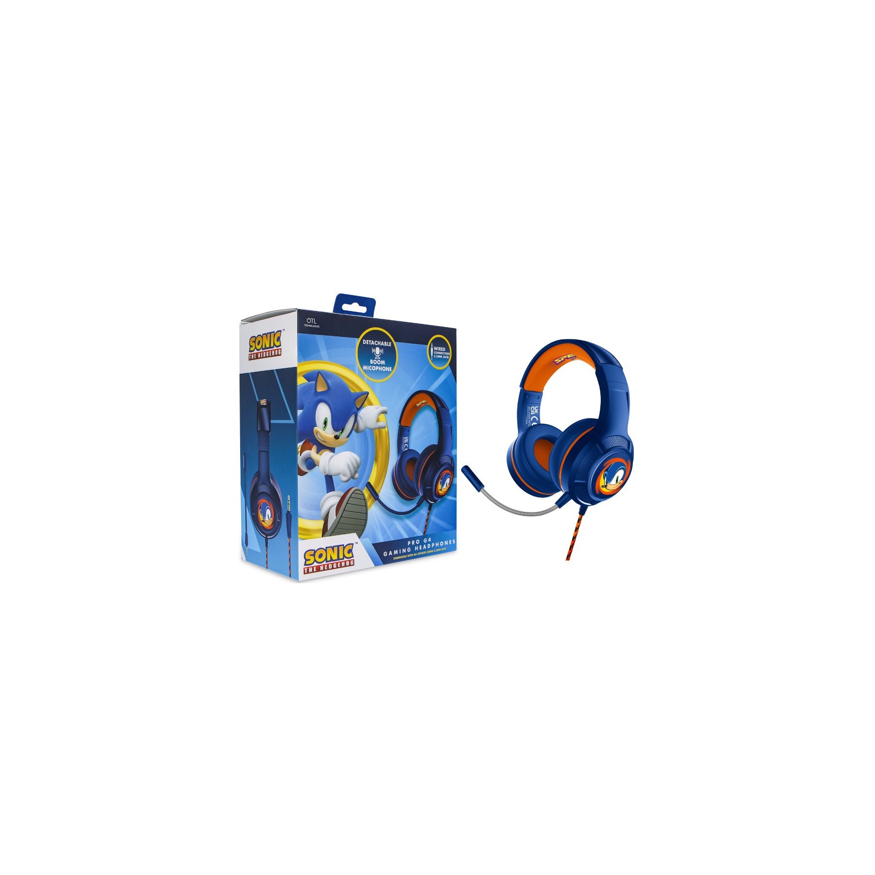 OTL PRO G4 GAMING HEADPHONES SONIC THE HEDGEHOG (CONSOLA/TABLET/MOVIL/PC)