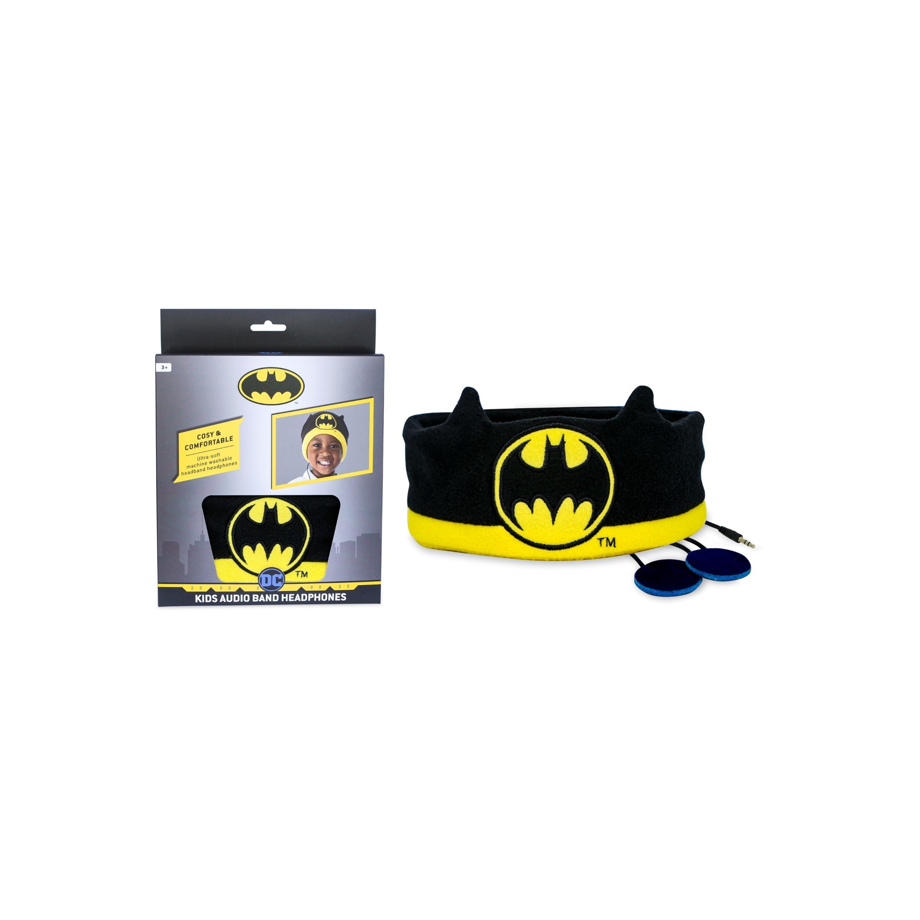 OTL KIDS AUDIO BAND HEADPHONES BATMAN  (PS4/XBOX/SWITCH/MOVIL/TABLET)