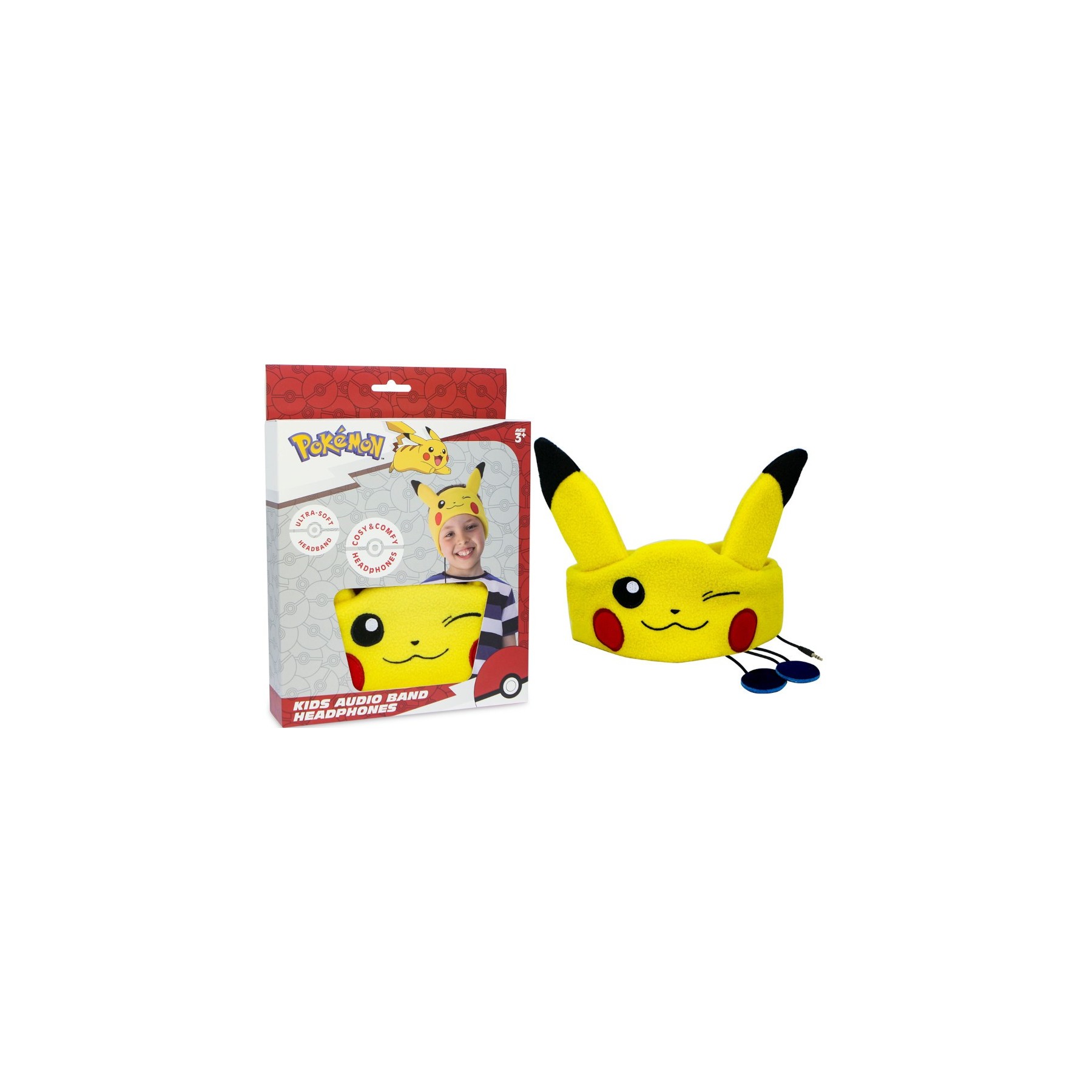 OTL KIDS AUDIO BAND HEADPHONES PIKACHU  (PS4/XBOX/SWITCH/MOVIL/TABLET)