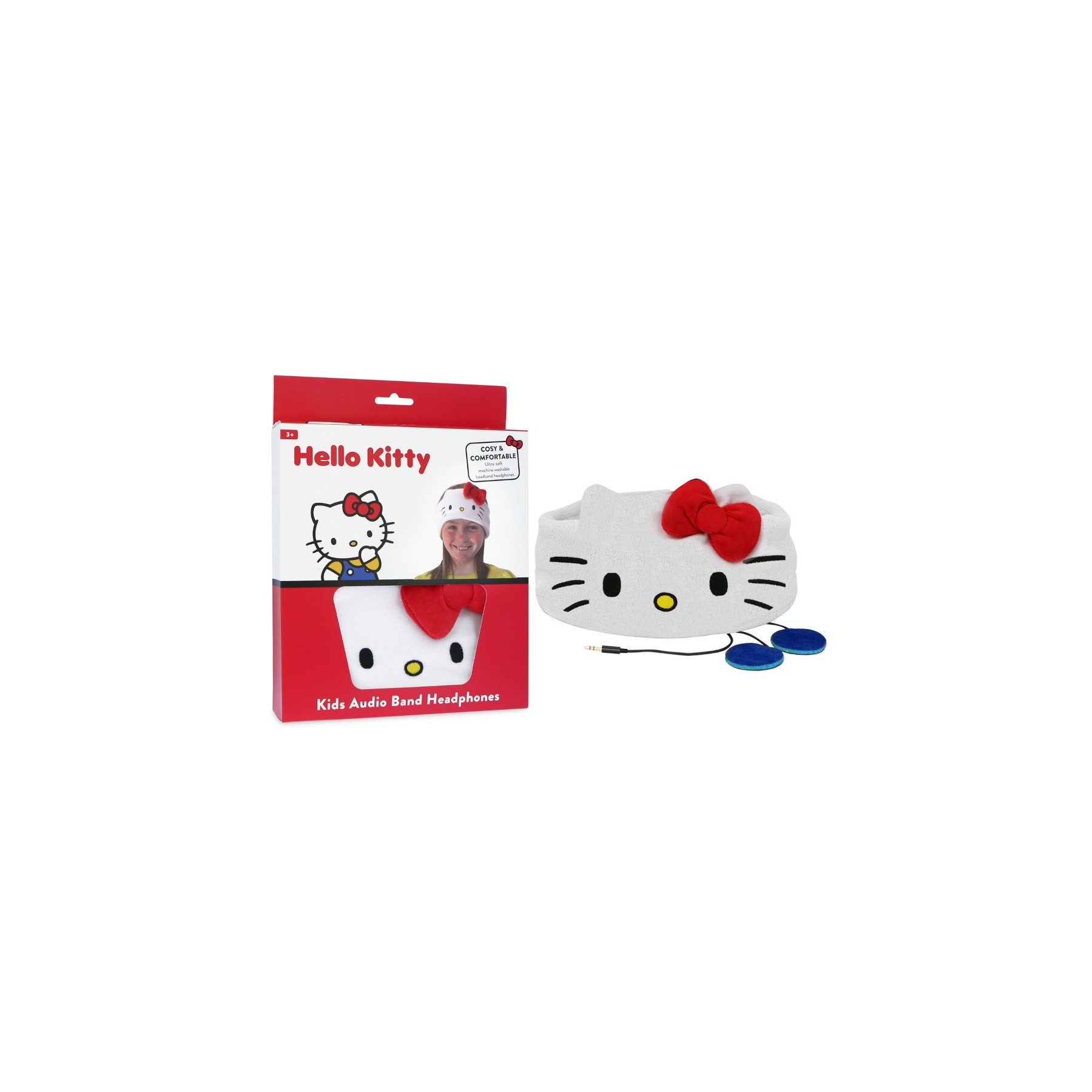 OTL KIDS AUDIO BAND HEADPHONES HELLO KITTY  (PS4/XBOX/SWITCH/MOVIL/TABLET)