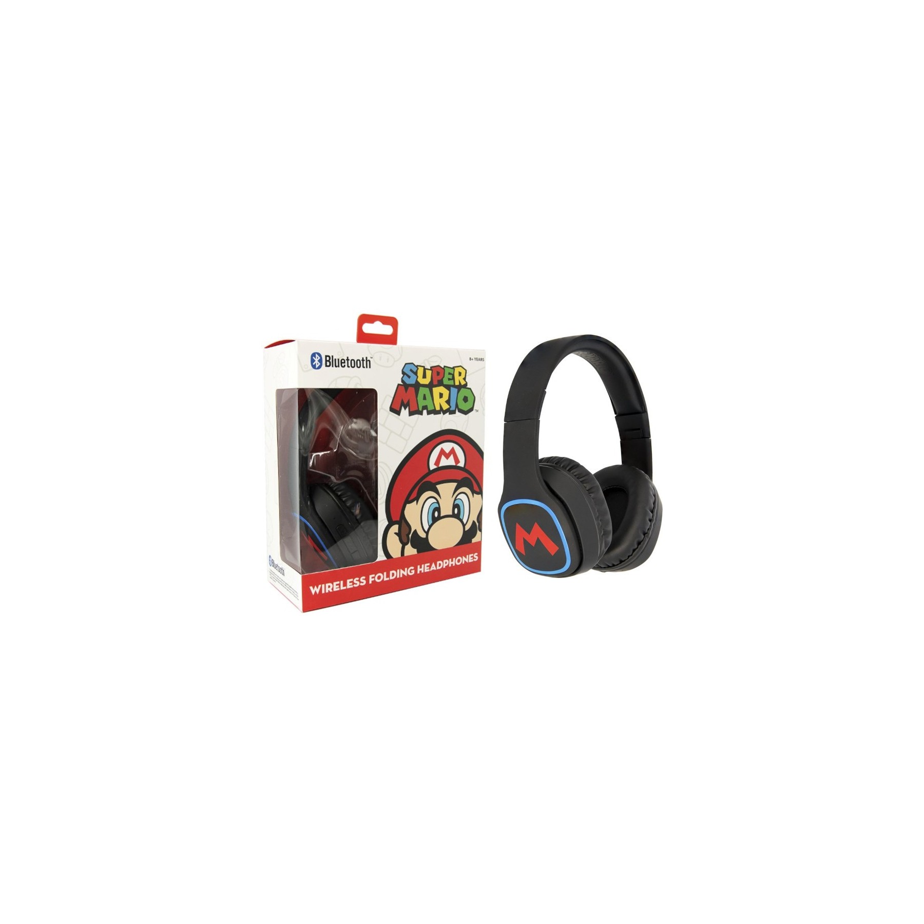 OTL WIRELESS FOLDING HEADPHONE SUPER MARIO (MOVIL/TABLET)