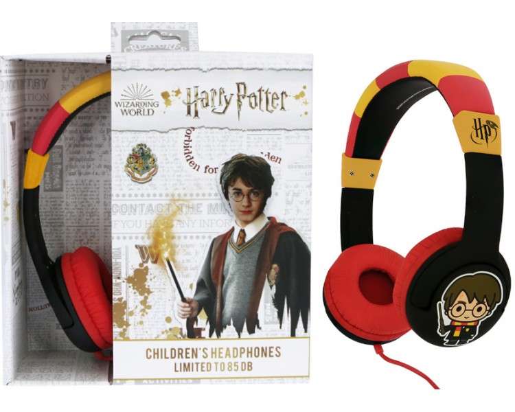 OTL  WIRED HEADPHONES HARRY POTTER (PS4/XBOX/SWITCH/MOVIL/TABLET)