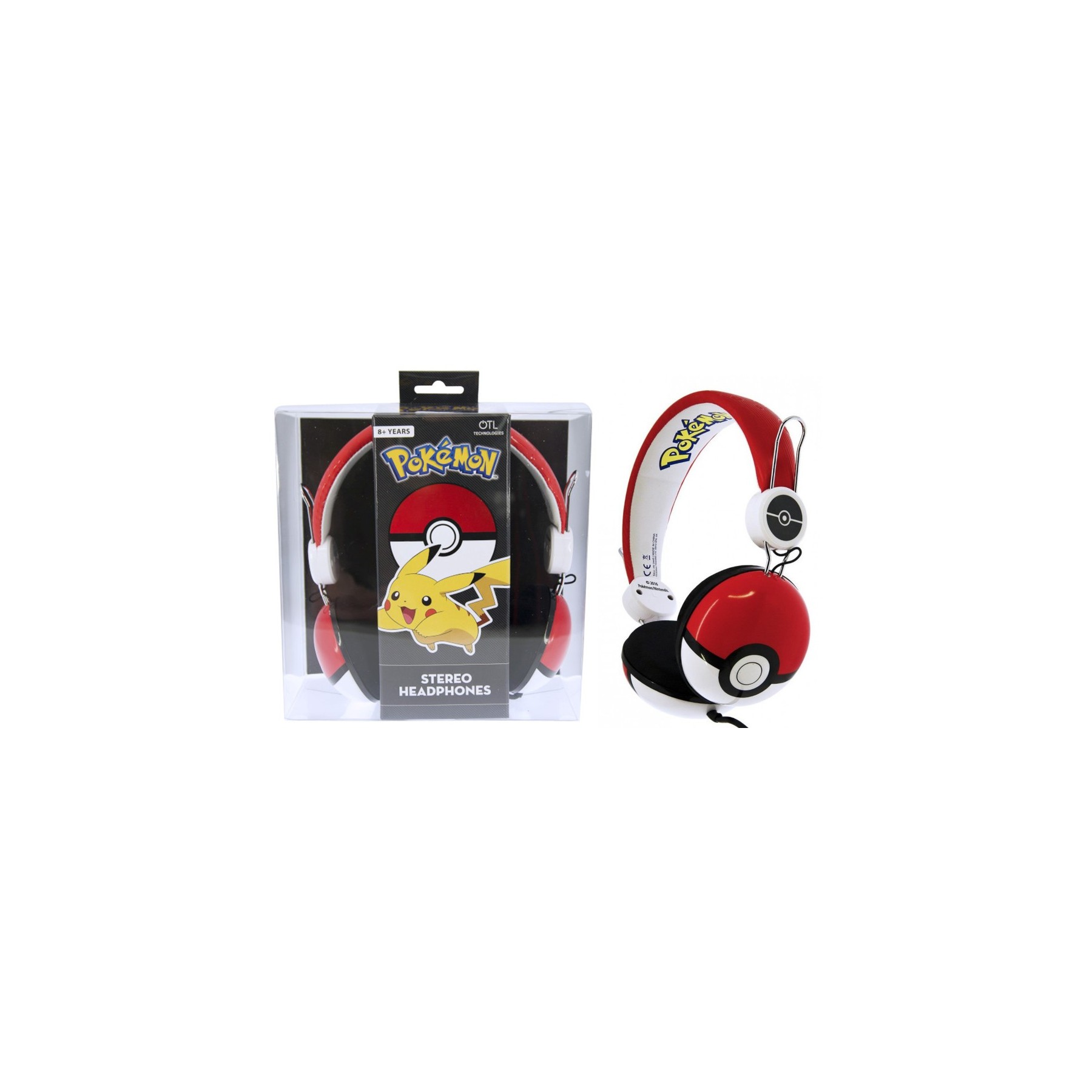 OTL STEREO HEADPHONE POKEMON POKEBALL (SWITCH/MOVIL/TABLET)