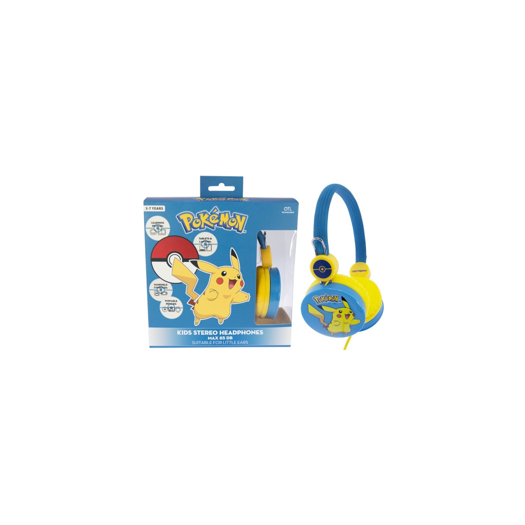 OTL CORE HEADPHONE PIKACHU (SWITCH/MOVIL/TABLET)