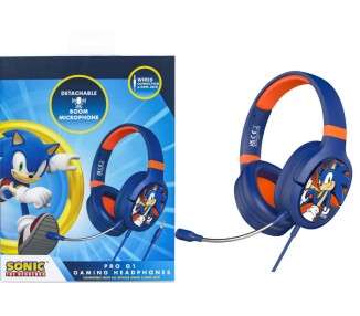 OTL PRO G1 GAMING HEADPHONES SONIC THE HEDGEHOG BLUE(AZUL) (SWITCH/TABLET/MOVIL/PC)