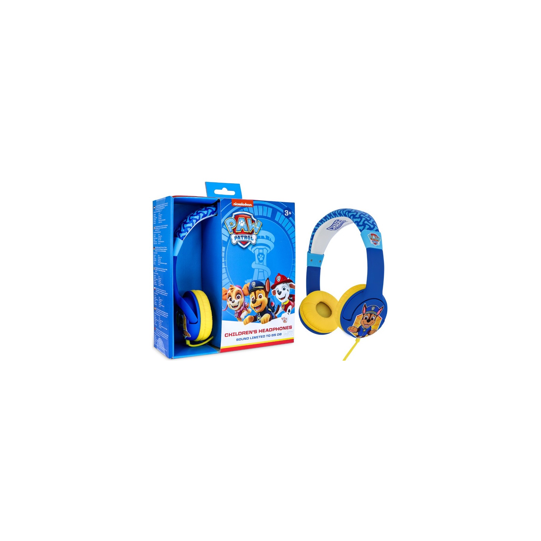 OTL WIRED HEADPHONES PAW PATROL CHASE (PS4/XBOX/SWITCH/MOVIL/TABLET) (3-7 AÑOS)