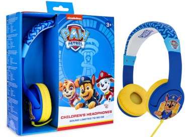 OTL WIRED HEADPHONES PAW PATROL CHASE (PS4/XBOX/SWITCH/MOVIL/TABLET) (3-7 AÑOS)