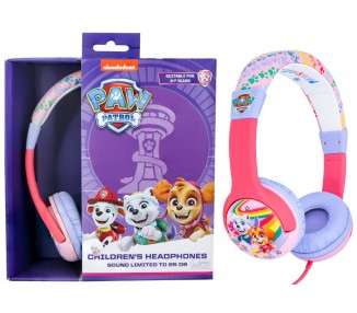 OTL WIRED HEADPHONES PAW PATROL SKYE AND EVEREST (PS4/XBOX/SWITCH/MOVIL/TABLET) (3-7 AÑOS)