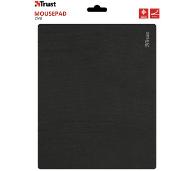 TRUST ZIVA MOUSEPAD BLACK (NEGRO)
