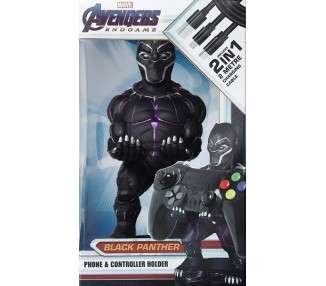 FIGURA CABLE GUYS MARVEL BLACK PANTHER (2M CABLE USB)