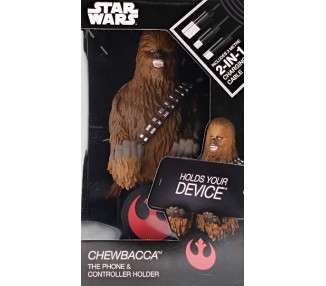 FIGURA CABLE GUYS STAR WARS CHEWBACCA (2M CABLE USB)