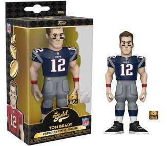 FUNKO POP! GOLD 5" NFL: BUCCANEERS - TOM BRADY CHASE LIMITED EDITION (12 CM)