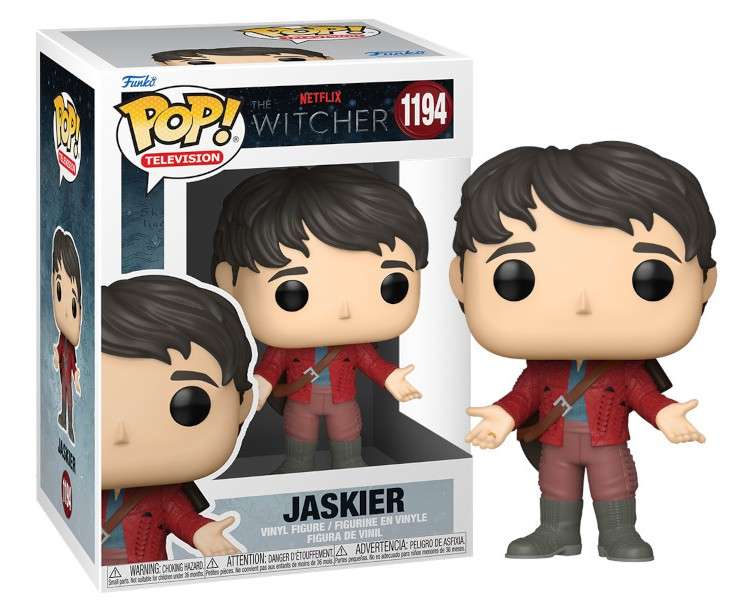 FUNKO POP! TELEVISION - THE WITCHER: JASKIER (RED OUTFIT) (1194)