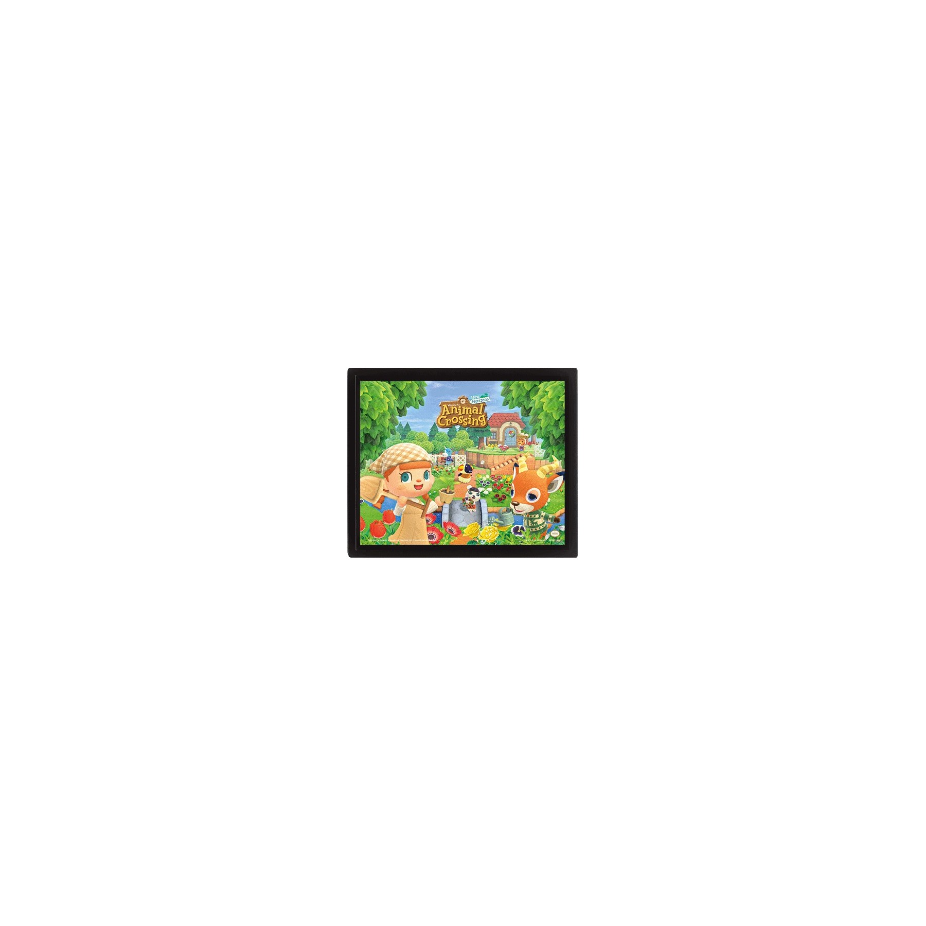 POSTER 3D ANIMAL CROSSING (SUMMER / SPRING)