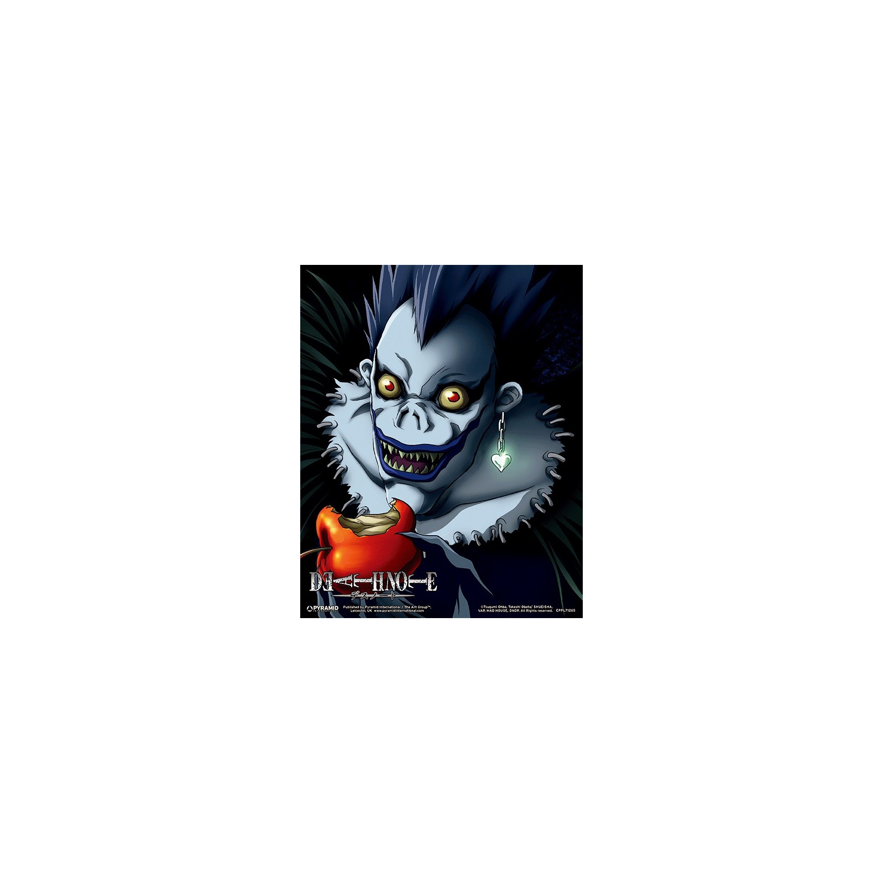 CUADRO 3D DEATH NOTE LIGHT RYUK