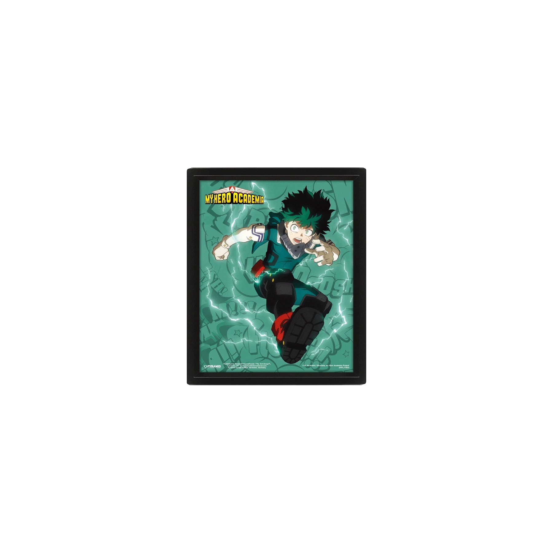 POSTER 3D MY HERO ACADEMIA (IZUKU)