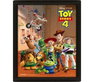 POSTER 3D DISNEY TOY STORY 4