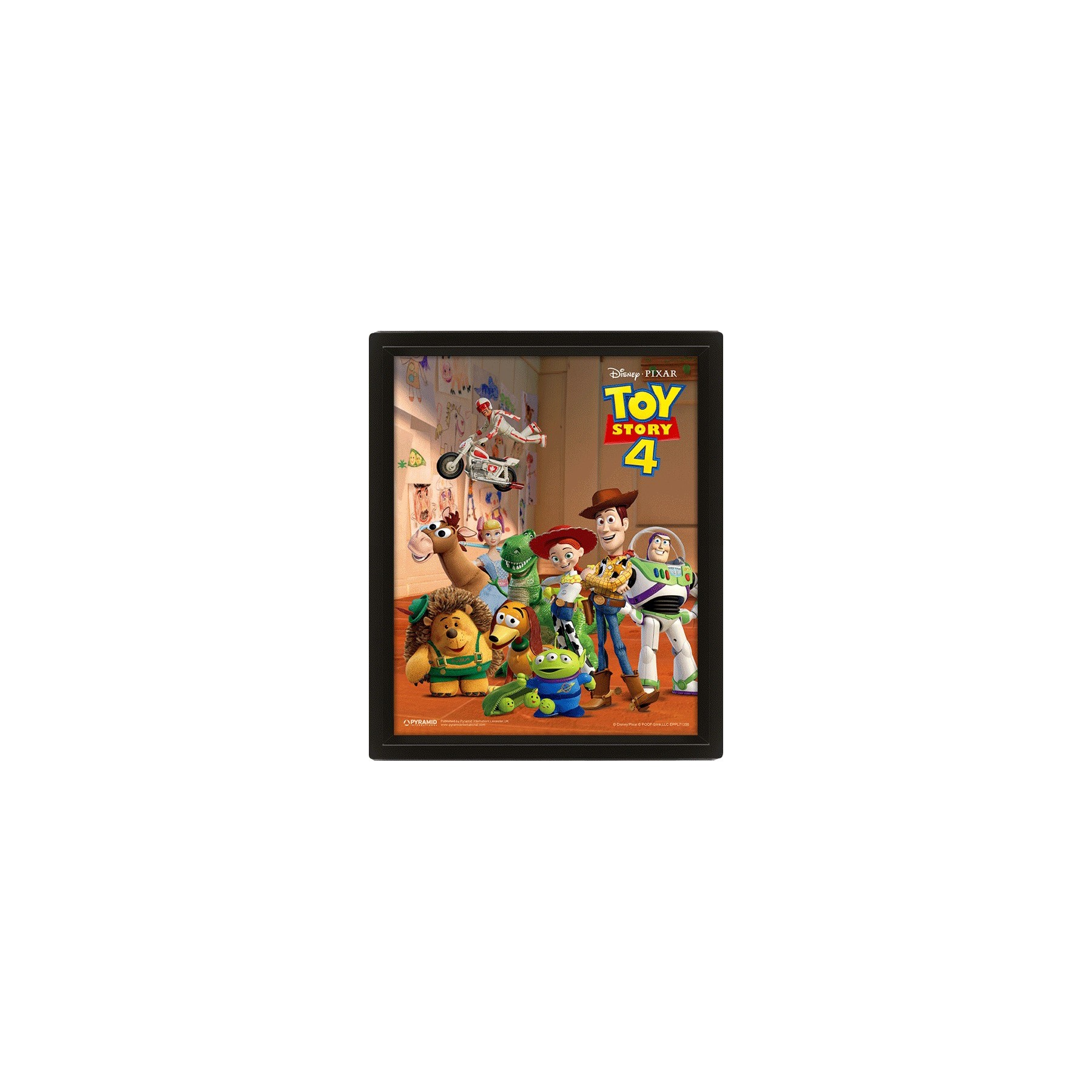 POSTER 3D DISNEY TOY STORY 4