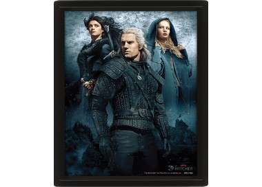 POSTER 3D THE WITCHER