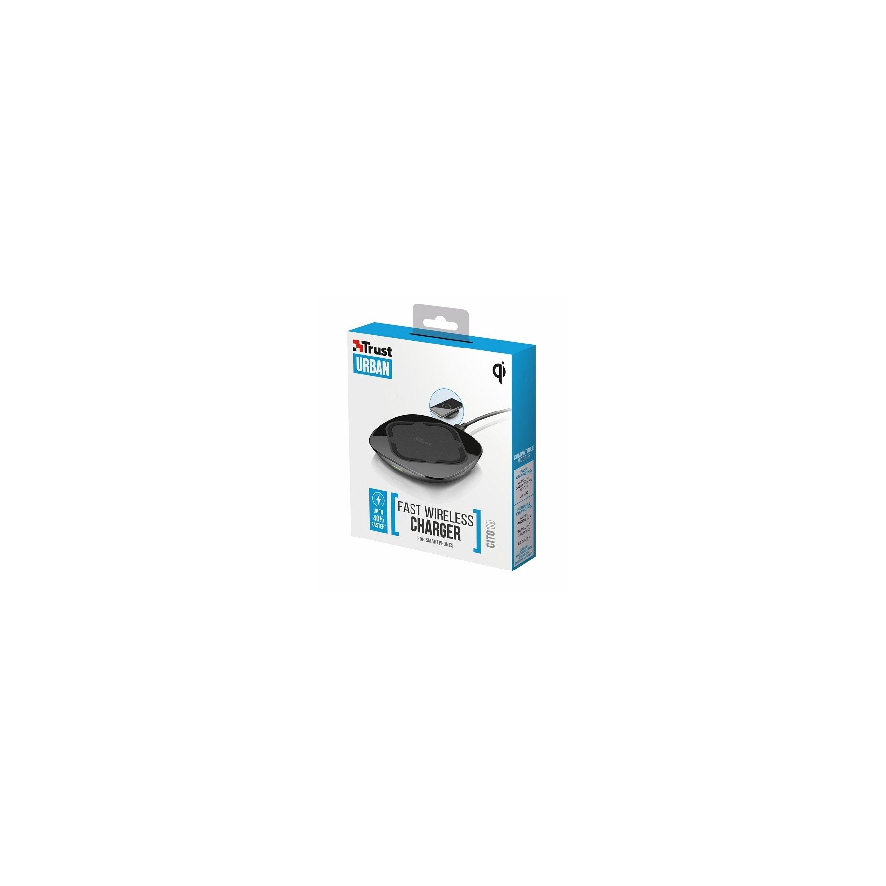 TRUST URBAN FAST WIRELESS CHARGER CITO10 (SMARTPHONE)