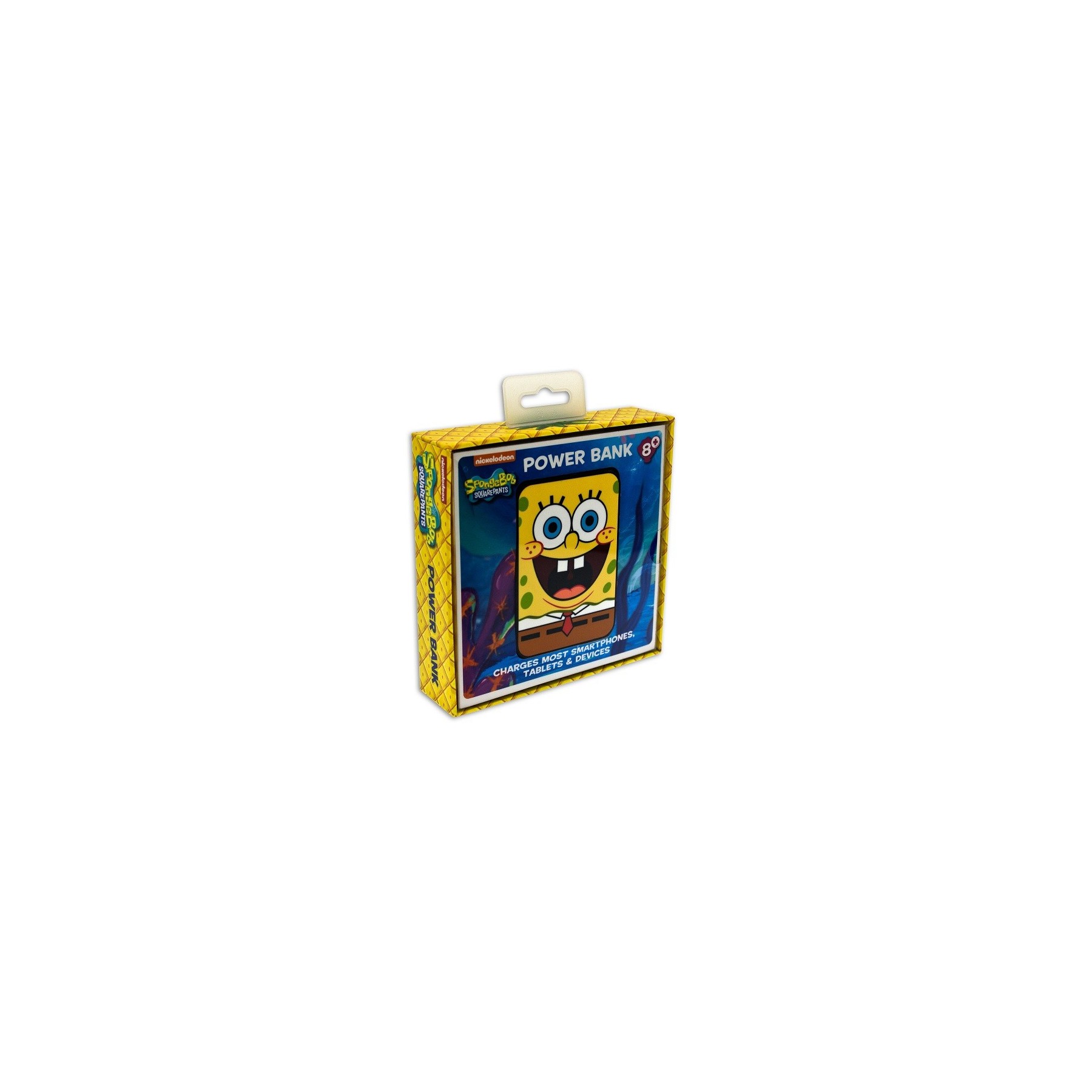 POWER BANKS 5000MAH BOB ESPONJA (SMARTPHONES/TABLETA/DISPOSITIVOS)