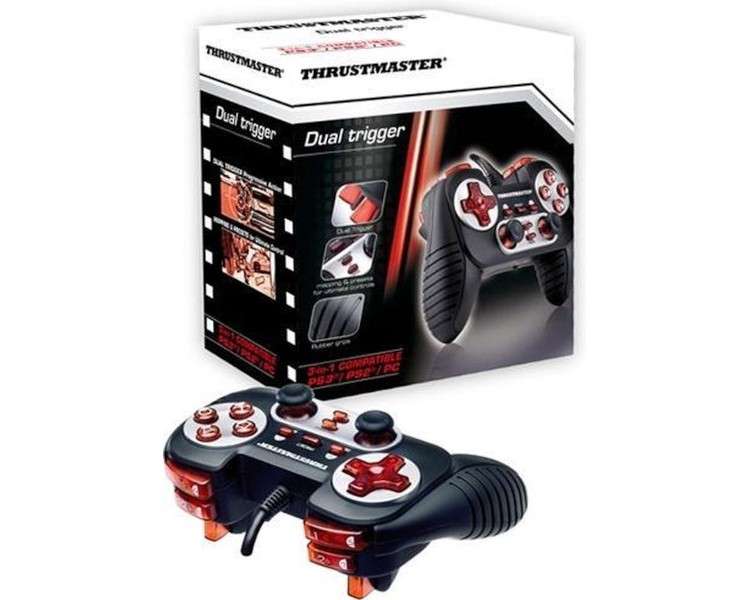 THRUSTMASTER 3 IN 1 DUAL TRIGGER GAMEPAD (PS3/PS2/PC)